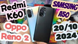 076 734 7340 - 20/10/2024 - Oppo Reno 5 Pro - Xiaomi Mi 12T - Vivo Y19 Z9 Turbo - Samsung A50 850k