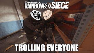 Trolling My Teammates On Rainbow Six Siege