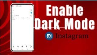 How to make  Dark Mode on Instagram | After New Setting Update 2024 | Instagram Dark theme Setting