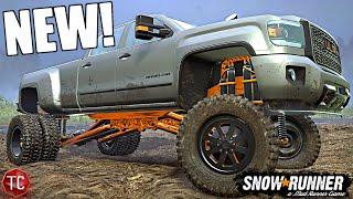 SnowRunner: NEW GMC Sierra 3500 HD DURAMAX CONSOLE MOD!