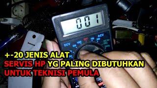 JENIS ALAT SERVICE HP WAJIB UNTUK TEKNISI PEMULA !!