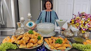 Delicious Samosas w/Dough (Yogurt Drink) - سمبوسه با دوغ مزه دار