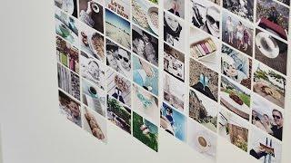 Create a photo gallery wall