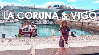 One day in La Coruna & Vigo Spain! Best things to do! Cruise Port Excursion!