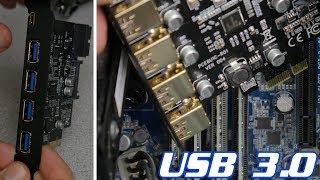 ADD A USB 3.0 CARD TO YOUR COMPUTER | IT'S EASY! (PCI-E CARD)