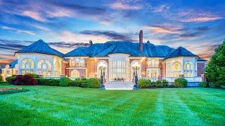 Luxurious and expensive mega mansion for $ 12,000,000 in Maryland. House tour.