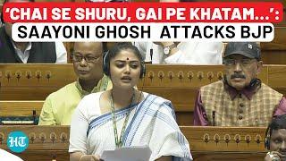 TMC’s Saayoni Ghosh’s Scathing Attack On Govt In Lok Sabha; ‘Modi Hai Toh Namumkin Hai…’ | Watch