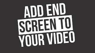 How to Add an End Screen to Your YouTube Videos! #shorts