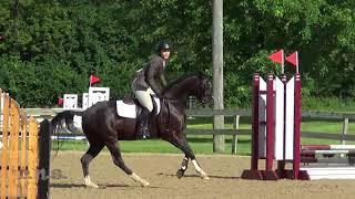 Alexis Mikelenas & Dancing in the dark at Fox River Valley Pony Club Horse Trials 2018