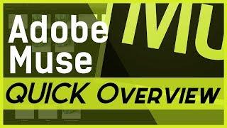 Adobe Muse - QUICK Overview to Decide if it's FOR YOU!