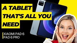 "Xiaomi Pad 6 and 6 Pro: The Ultimate High-End Tablets for Work and Entertainment"