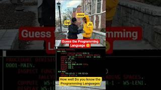 Guess the Language #tech #viral #computerscience #programming #funny #coding #softwareengineer