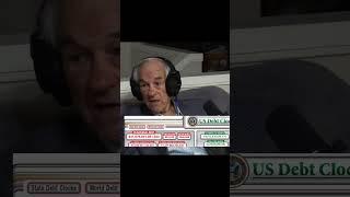 Ron Paul discusses collapse of US Dollar from endless public spending & money printing #Inflation