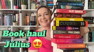 Júliusi új könyvek | Book haul július 2024