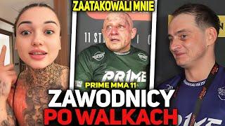 ZAWODNICY PO WALKACH NA PRIME MMA 11 (Murański, Kapela, Szachta, Tańcula...)