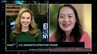 Cloris Chen, CEO at Singularity Finance joins NYSE TV Live