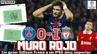 EL PSG ARROLLA AL LIVERPOOL SIN PREMIO. ALLISON Y EL PARTIDO DE SU VIDA ¿CÓMO ES POSIBLE ALGO ASÍ?