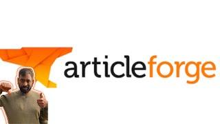 Article Forge/ArticleForge AI writer Review 2022 - Demo, pricing and more