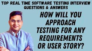 Real Time Software Testing Interview Questions and Answers | Q#2