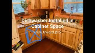 Dishwasher Installed In Cabinet