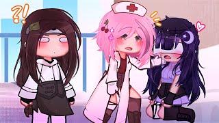 [] “DIGA AHH!”  - Gacha Naruto meme || SakuHina/HinaSaku 