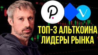 ЭТИ КРИПТОВАЛЮТЫ ИМЕЮТ ОГРОМНЫЙ ПОТЕНЦИАЛ: POLKADOT, VECHAIN, WAVES. Лучшие инвестиции в альткоины