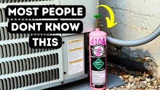 How To Add Refrigerant To Your Air Conditioner R410A & R22