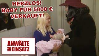 Herzlos! Verzweifelte Teenie-Mutter verkauft ihr Baby für 5000 €! |1/2| Anwälte im Einsatz | SAT.1