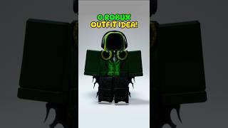 0 Robux Outfit Idea! Green Dominus Avatar! #roblox #shorts
