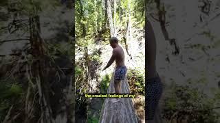 TRIPPLE FLIPS OFF A 65FT LOG!! 🪵