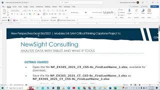 2021 Excel Exam CGS1060C | 3rd Excel Exam S2021 | 2021_Excel_Exam_CGS1060C | simnet | myitlabpearson