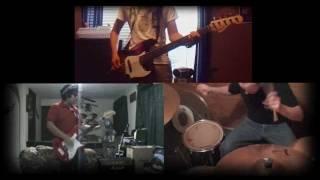 Smells Like Teen Spirit - Nirvana | Guitar, Bass & Drums Collab Cover