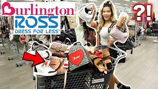 BURLINGTON & ROSS NO BUDGET SHOPPING SPREE! (Red tag JACKPOT!)