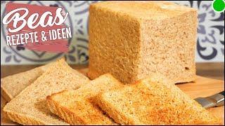 Vollkorn- Toastbrot selber backen Rezept | Toastbrotform mit Deckel