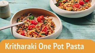 Vegetarische Kritharaki One Pot Pasta – einfach & schnell  | REWE Deine Küche