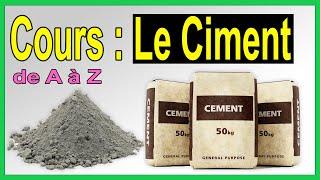 Chapitre : Le Ciment - Cours Matériaux de Construction