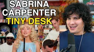 Vocal Coach Reacts to Sabrina Carpenter's Tiny Desk l HAPPY NEW YEARS!!! 