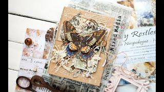 Mixed Media Mini Album for Craft O`Clock