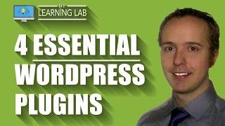 4 Best WordPress Plugins With Tutorial WalkThrough - Essential WordPress Plugins | WP Learning Lab