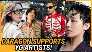 Sandara Park, G-dragon show support for YG artists; G-dragon profile update for comeback preparation