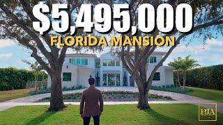 Inside a $5,500,000 FLORIDA MANSION | Luxury Home Tour | Peter J Ancona