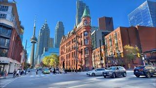 Top Attractions and Landmarks in Toronto Canada  4K E-Bike City Tour