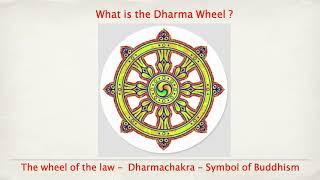 Dharma Wheel - Dharmachakra is the oldest symbol of Buddhism.