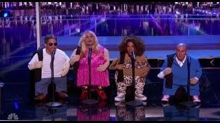 The Quiddlers Surprise by Playing TINY LITTLE AGT Judges | America's Got Talent