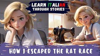 How I Escaped the Rat Race | Learn Italian By Listening | C1 Level