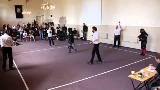 Féile na Gaiscígh 2015 Open Steel - Paul Reck (Red) vs Suzy Cantrell (Blue)