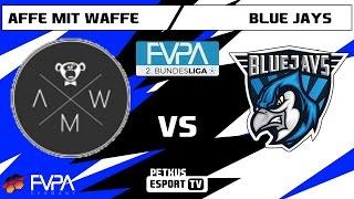 [VoD] FVPA 2. Bundesliga A - Affe mit Waffe vs Blue Jays (Saison 8)