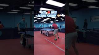 Best  Serve against Yourself #tabletennis #pingpong #tenisdemesa #wtt #fail #sports