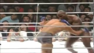 PRIDE 6: Gary Goodridge tries to destory Naoya Ogawa