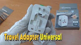 Unboxing and Review: USB Travel Adapter, Worldwide All in One Universal